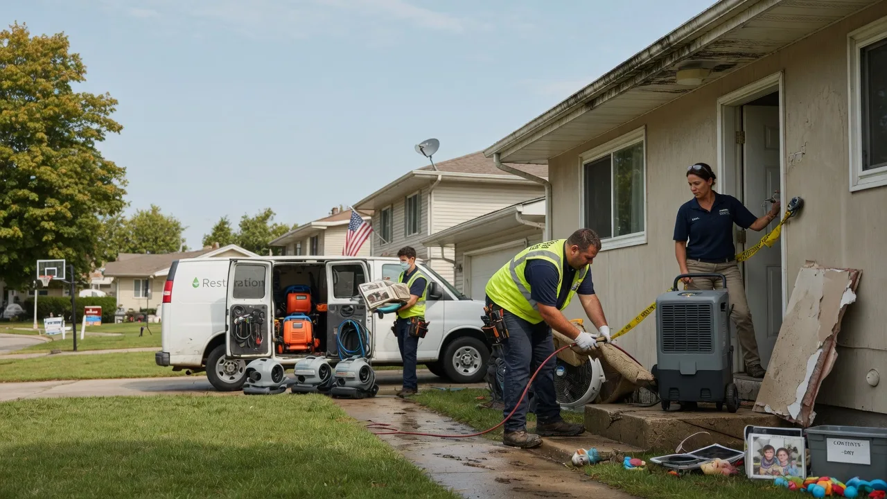 Water Damage Restoration in Veteran, WY near me
